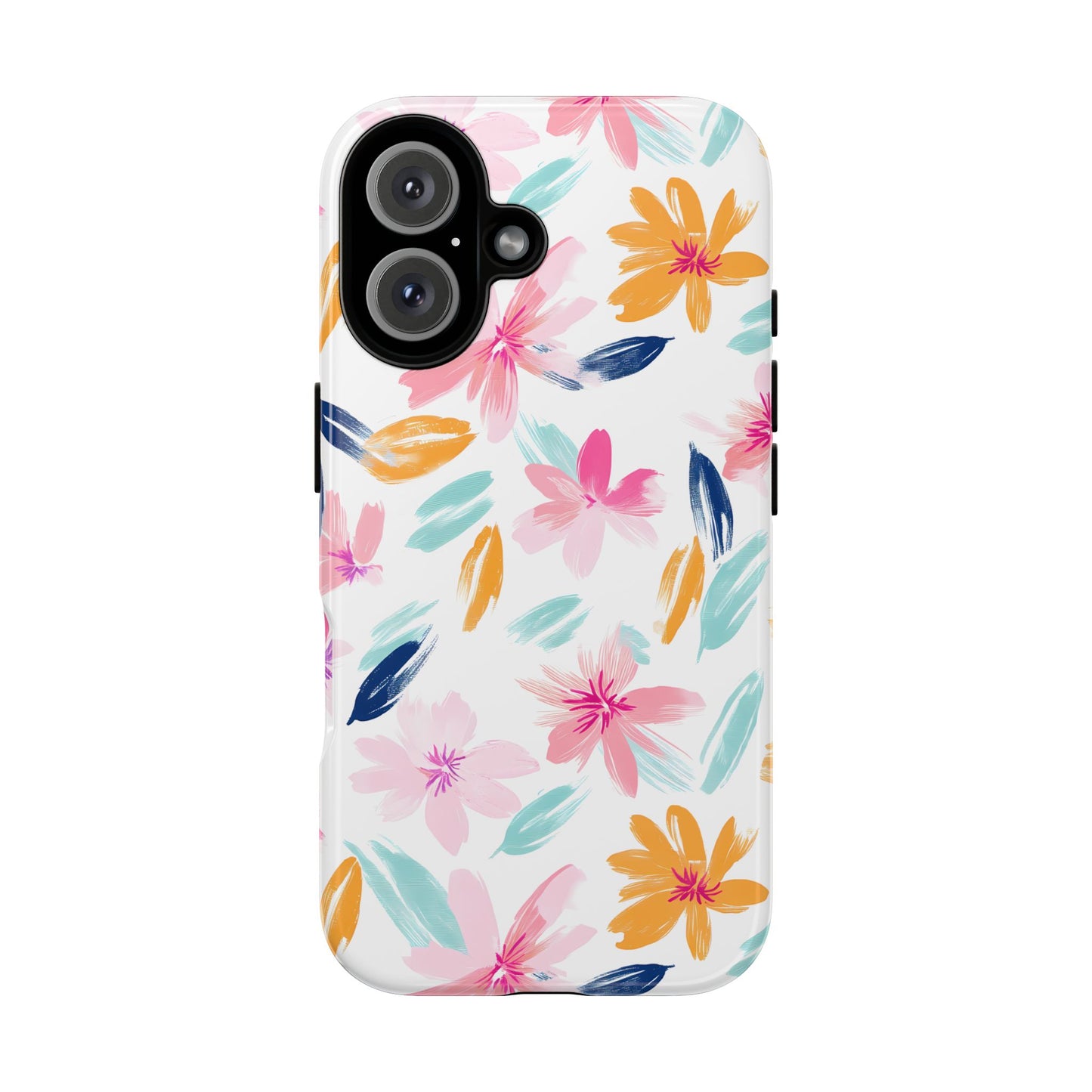 Watercolor Floral iPhone Case - Pastel Flowers