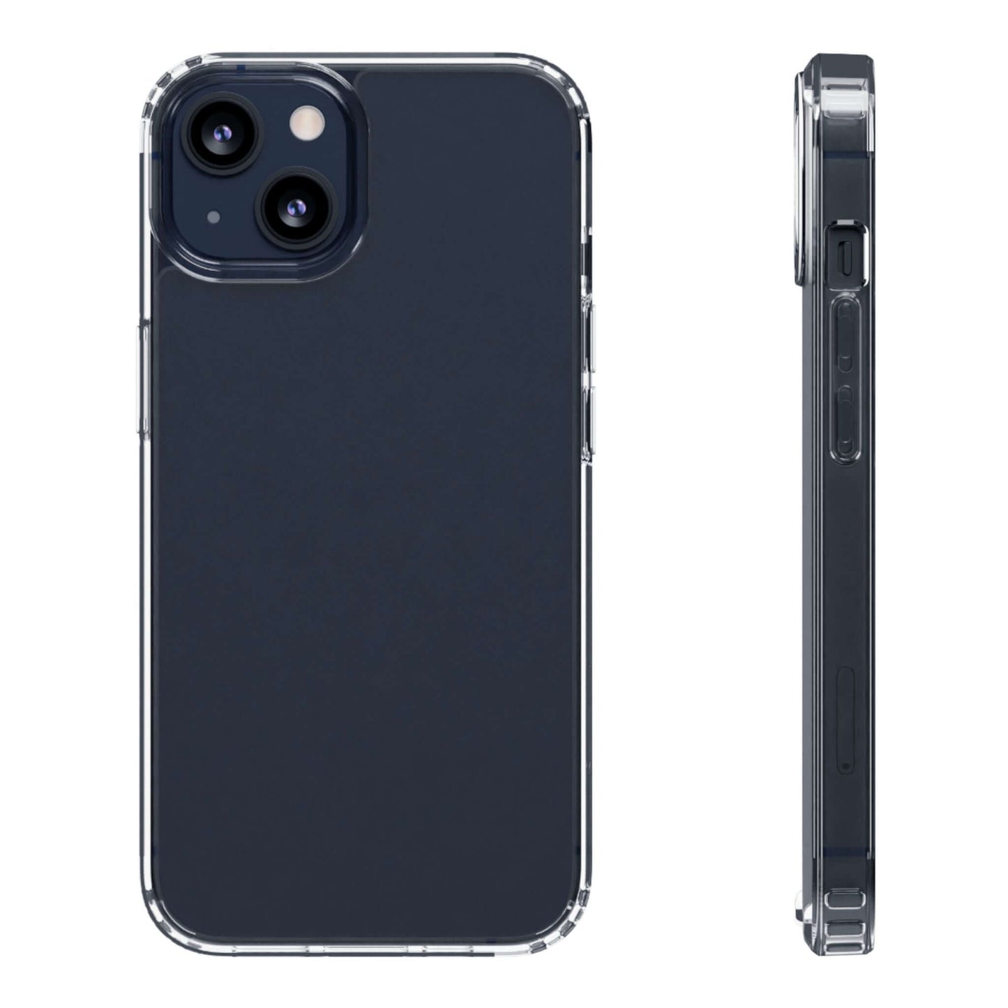 Transparent Silicone Slim iPhone Case - Shockproof Clear Cover