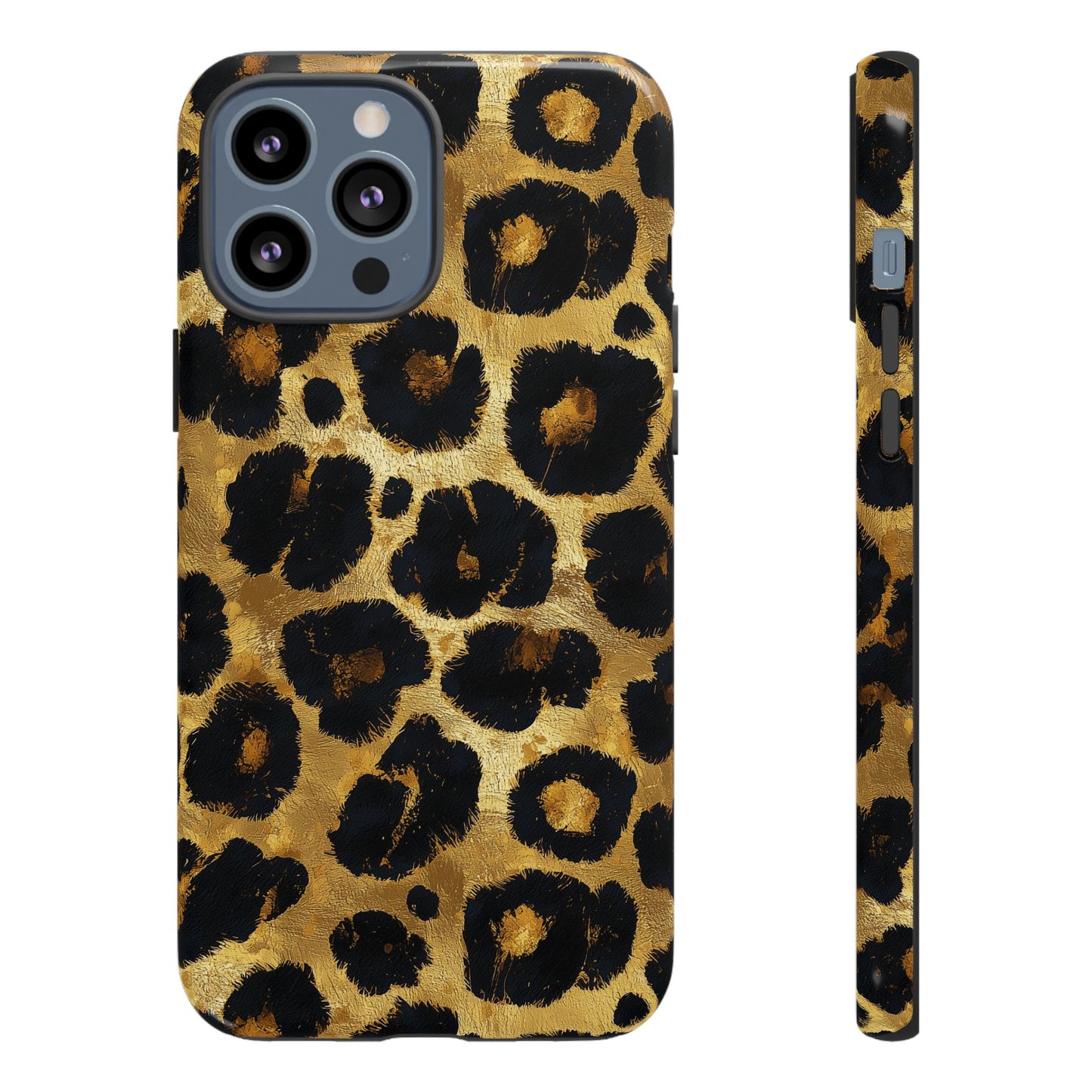 Gold Leopard Print iPhone Case - Animal Print