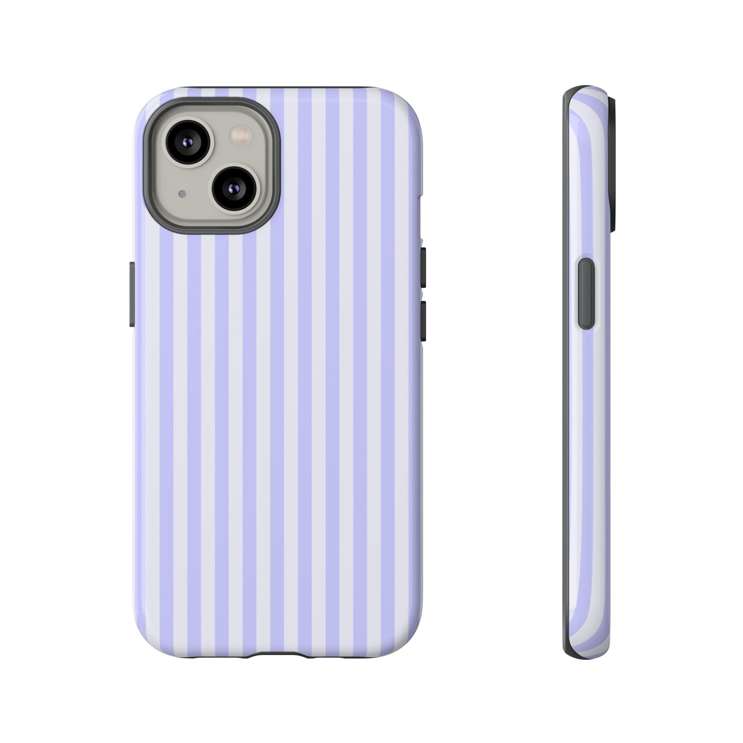 Lavender Luxe | Tough Striped iPhone Case