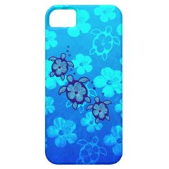 3 Blue Honu Turtles iPhone SE/5/5s Case