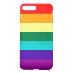 7 Stripes Rainbow Pride Flag iPhone 7 Plus Case
