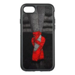 A ballerina's legs in red ballet pointe shoes OtterBox symmetry iPhone 7 case