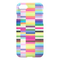 Abstract Colorful Stripes Pattern iPhone 7 Case