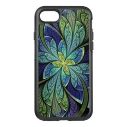 Abstract Floral Stained Glass La Chanteuse IV OtterBox Symmetry iPhone 7 Case