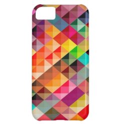 Abstract Rainbow Cover For iPhone 5C