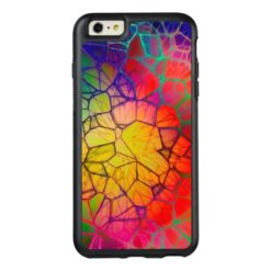 Abstract Stained Glass Glow OtterBox iPhone 6/6s Plus Case