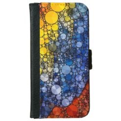 Abstract iPhone6 Wallet Cases