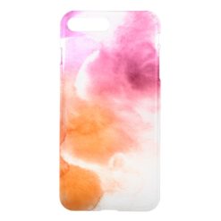 Abstract watercolor hand painted background 3 iPhone 7 plus case