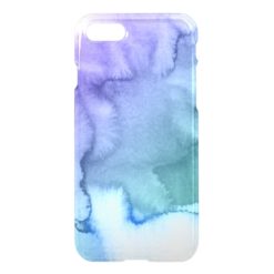 Abstract watercolor hand painted background 6 iPhone 7 case