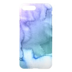 Abstract watercolor hand painted background 6 iPhone 7 plus case