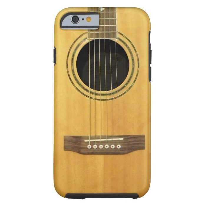 Acoustic Guitar Tough iPhone 6 Case
