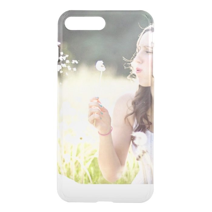 Add your own photo instagram upload custom clear iPhone 7 plus case