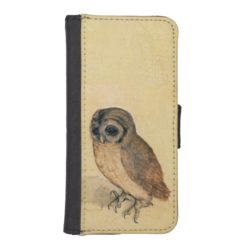 Albrecht Durer The Little Owl iPhone SE/5/5s Wallet Case