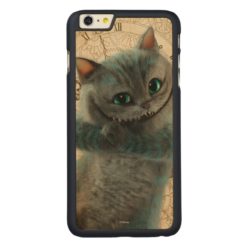 Alice Thru the Looking Glass | Cheshire Cat Grin Carved Maple iPhone 6 Plus Case
