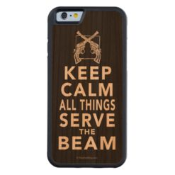 All Things Serve The Beam Carved Cherry iPhone 6 Bumper Case