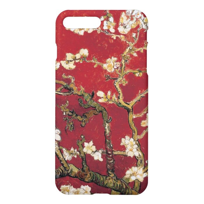 Almond Blossoms Red Vincent van Gogh Art Painting iPhone 7 Plus Case