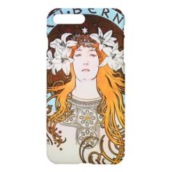 Alphonse Mucha Sarah Bernhardt Vintage Art Nouveau iPhone 7 Plus Case