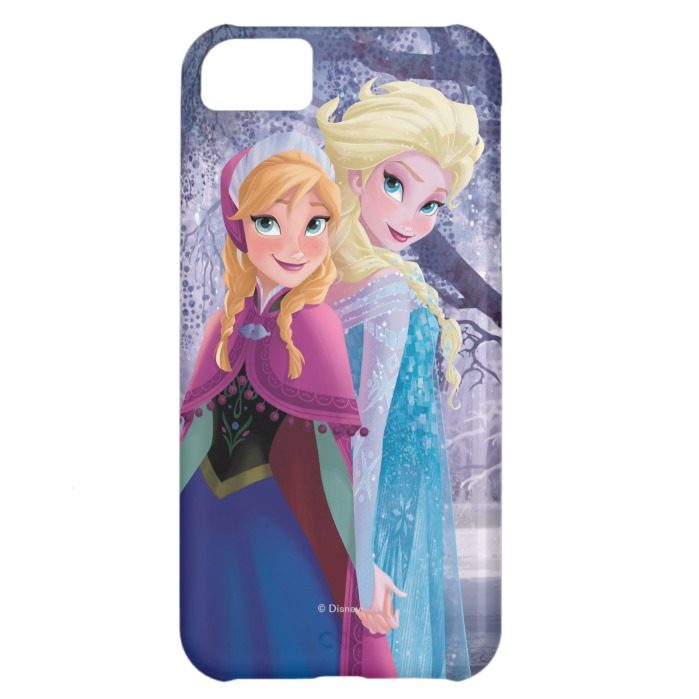 Anna and Elsa | Holding Hands Cover For iPhone 5C