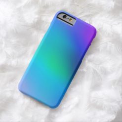 Aqua Blue Mint and Purple Abstract iphone 6 Case
