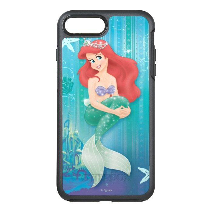 Ariel and Castle OtterBox Symmetry iPhone 7 Plus Case