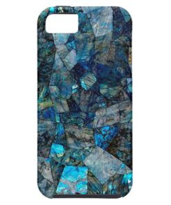 Artsy Abstract Labradorite Gems iPhone 5/5S Case