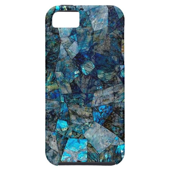 Artsy Abstract Labradorite Gems iPhone 5/5S Case