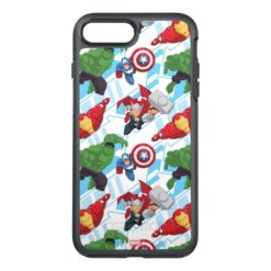 Avengers Character Action Kids Pattern OtterBox Symmetry iPhone 7 Plus Case