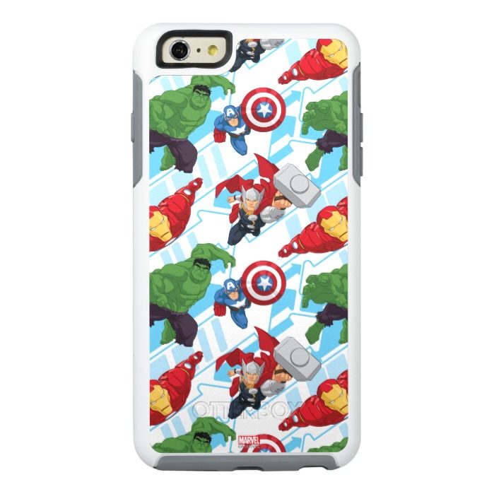 Avengers Character Action Kids Pattern OtterBox iPhone 6/6s Plus Case