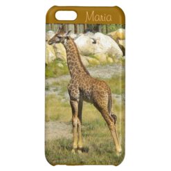 Baby Giraffe iPhone 5c case