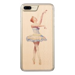 Ballerina On Pointe Carved iPhone 7 Plus Case