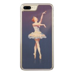 Ballerina On Pointe in Spotlight Carved iPhone 7 Plus Case