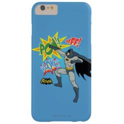 Batman Punching Graphic Barely There iPhone 6 Plus Case