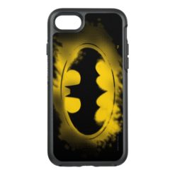 Batman Symbol | Black and Yellow Logo OtterBox Symmetry iPhone 7 Case
