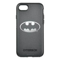 Batman Symbol | Grainy Logo OtterBox Symmetry iPhone 7 Case