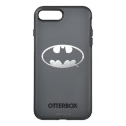 Batman Symbol | Grainy Logo OtterBox Symmetry iPhone 7 Plus Case