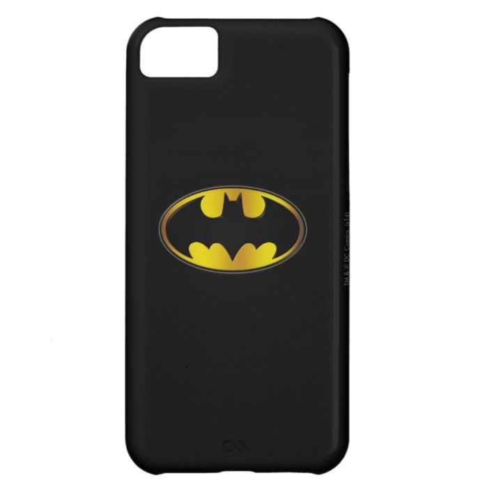 Batman Symbol | Oval Gradient Logo Case For iPhone 5C