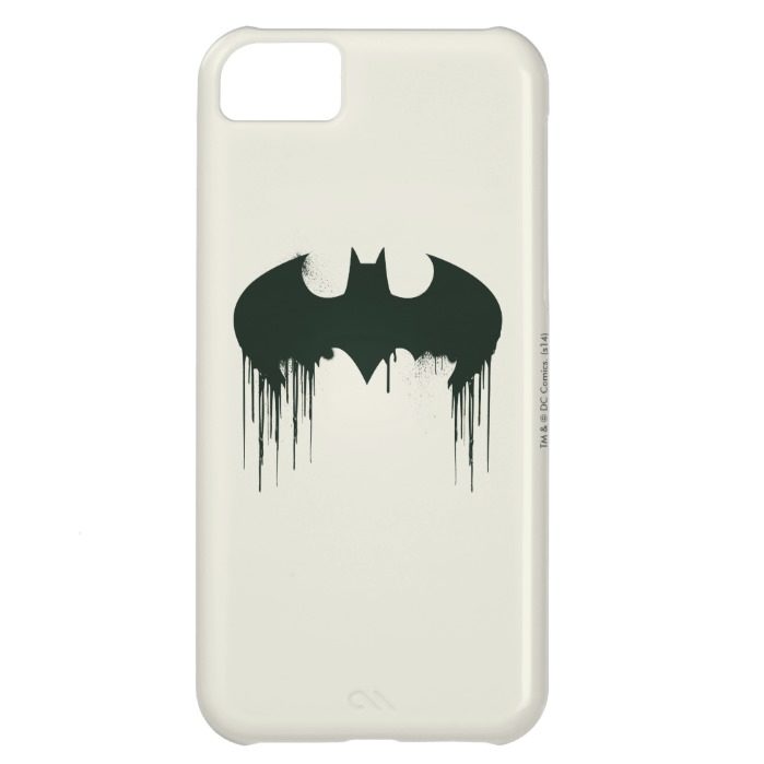 Batman Symbol | Spraypaint Logo Cover For iPhone 5C