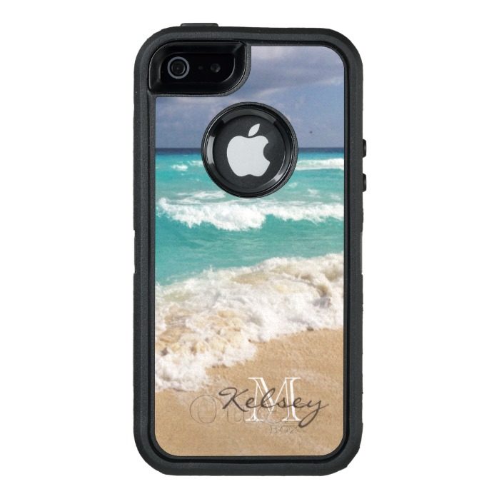 Beach Water Coastal Sand OtterBox Defender iPhone Case