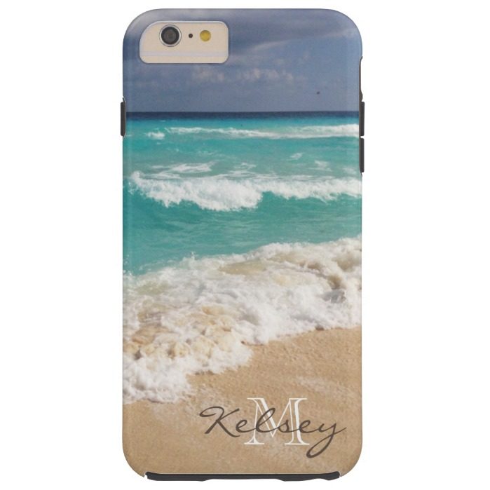 Beach Water Coastal Sand Tough iPhone 6 Plus Case