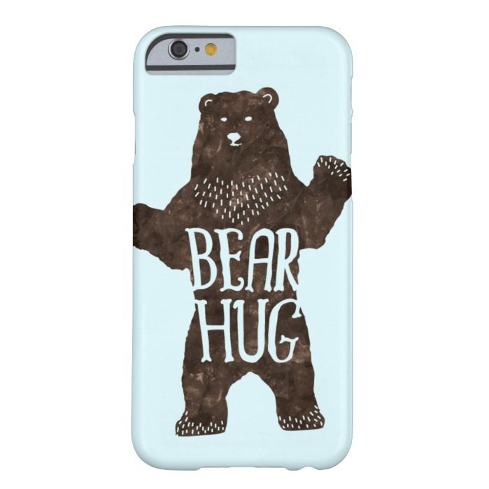 Bear Hug Barely There iPhone 6 Case