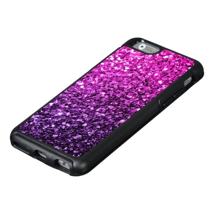 Beautiful Purple Pink Ombre glitter sparkles OtterBox iPhone 6/6s Case