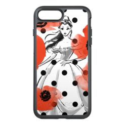 Belle With Poppies and Polka Dots OtterBox Symmetry iPhone 7 Plus Case