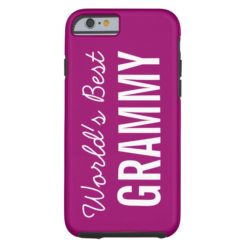 Berry World's Best Grammy Custom iPhone 6 Tough iPhone 6 Case