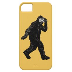 Bigfoot With Camera - Funny Photography iPhone SE/5/5s Case