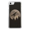 Biker t rex In Sky With Moon 80s Parody Carved iPhone 7 Case