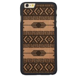 Black And Gray Tribal Aztec Pattern Phone Case