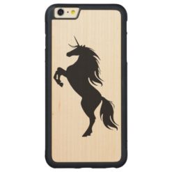 Black Unicorn Silhouette iPhone 6 Case