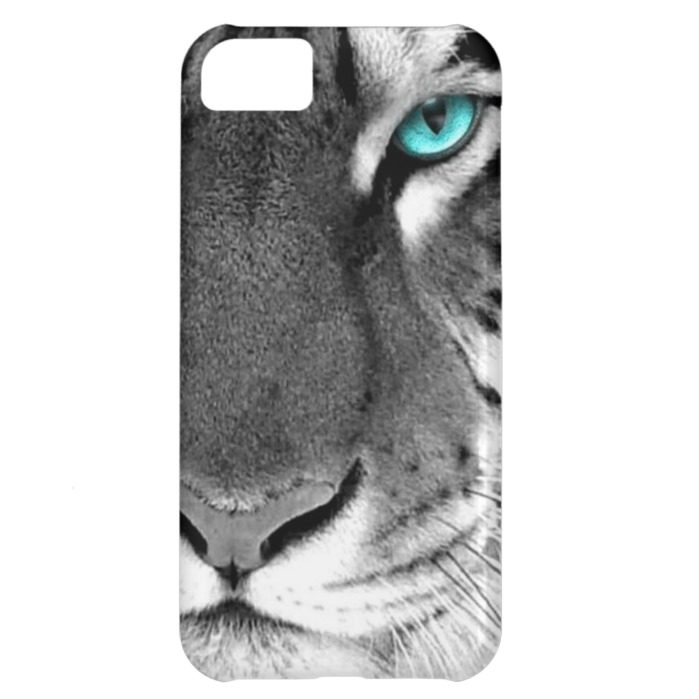Black White Tiger iPhone 5C Cover