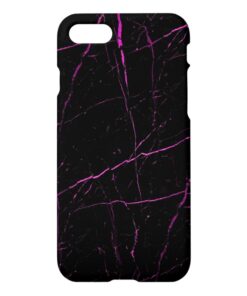 Black and Pink Marble iPhone 7 Case